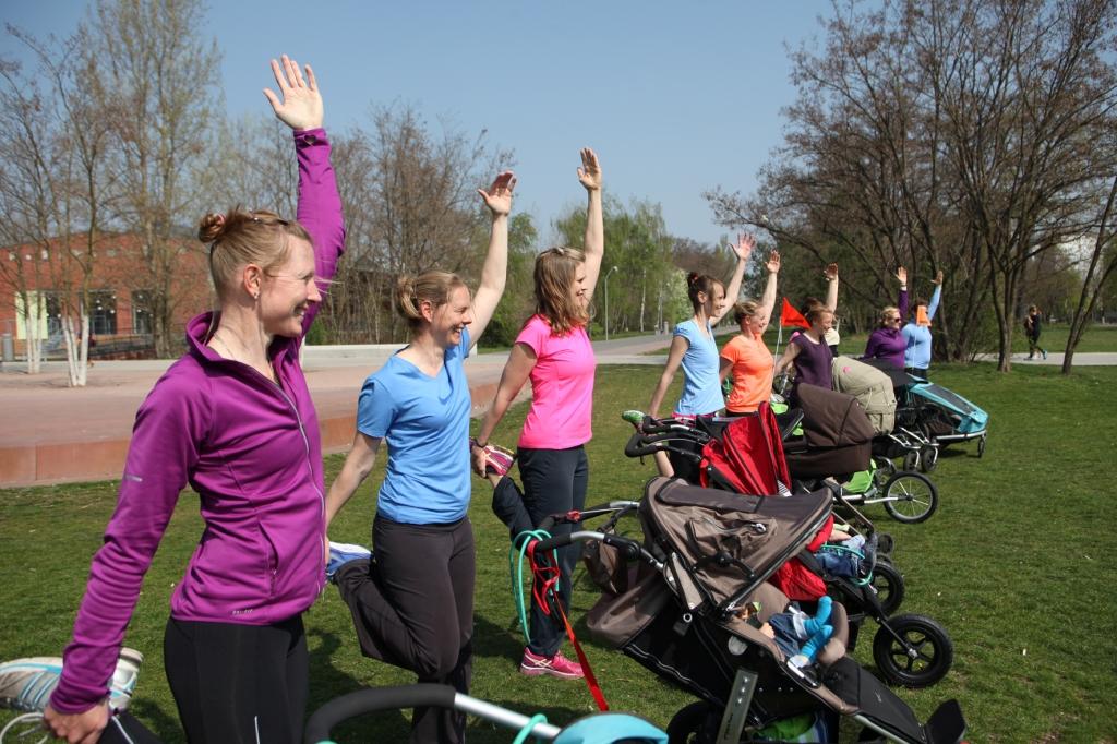 Fitness mit Kinderwagen