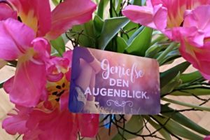 Genieße den Augenblick